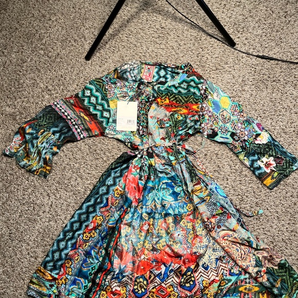 JOHNNY WAS EMORIE DRESS (SLIP) - Picture 4 of 8